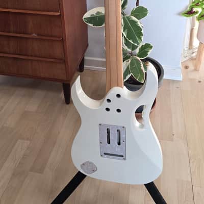Ibanez JEM-7V TEAM J. CRAFT Prestige Steve Vai Signature 2008 White MIJ Japan JEM7V 7 6 String Pro Artist Guitar CASE QUEEN Tree of Life HSH Scalloped Super Strat image 18