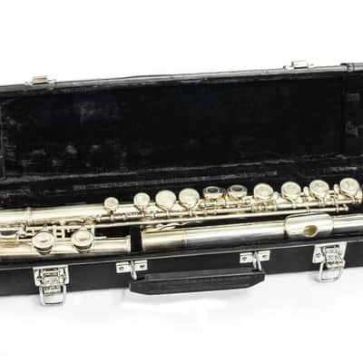 Flute In C In Silver Nickel with Hard Case & DVD Tutor - Complete Outfit~ image 2