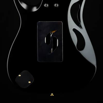 Ibanez Steve Vai Signature PIA3761 Electric Guitar - Onyx Black Surreal Black Dual Fade Gloss image 13