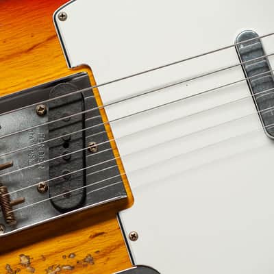 Fender Customer Shop ’60 Telecaster Custom Super Heavy Relic - 3 Tone Sunburst image 11