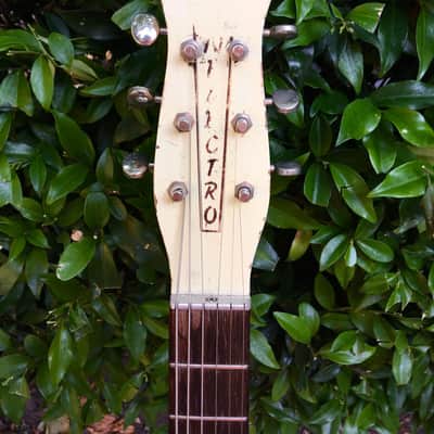 Danelectro Deluxe DC model JIMMY PAGE LED ZEPPELIN 1959 - Walnut image 2