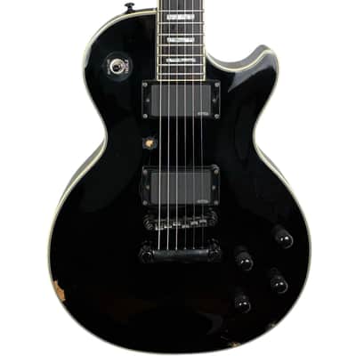 Epiphone Les Paul Custom EMG 2010 - Ebony image 1