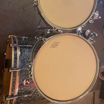 Sonor  S Classix Drum Set - 22,10,12,16  Black Diamond Marine Pearl image 6