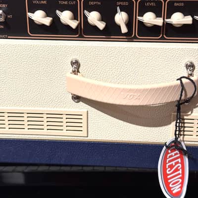 Vox AC15 Custom CC TTBC Limited Edition 1x12” 2025 - Two Tone Blue & Cream image 9