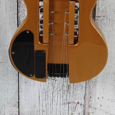 Traveler Guitar Escape EG-1 Electric Guitar Vintage Gold with Gig Bag image 11