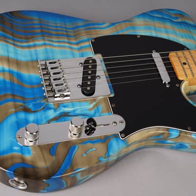 Fender FSR Swirl Telecaster Standard - Limited Edition - 2013 - Blue Swirl image 14