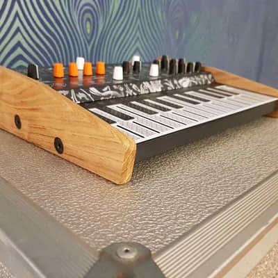 Recessed Solid Oak stand for the Arturia Microfreak Synth image 1