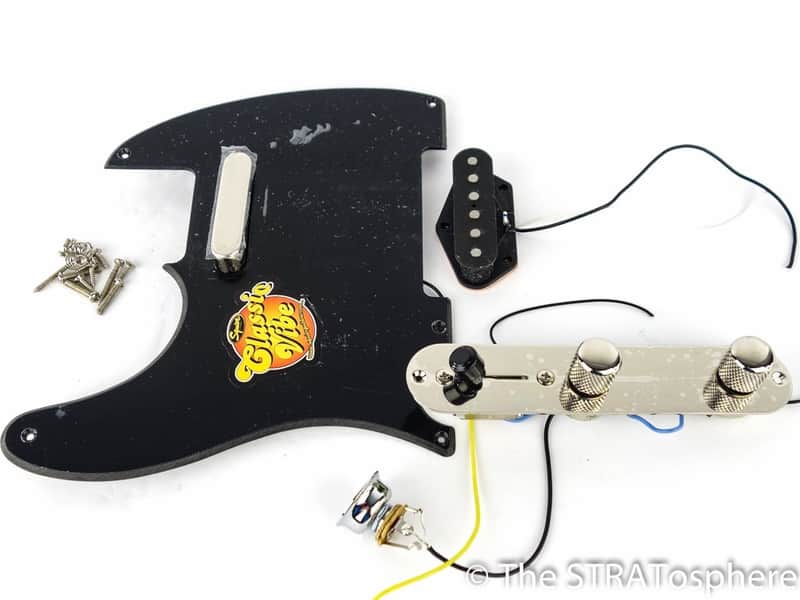 LEFTY Fender Squier Classic Vibe 50s Tele LOADED PICKGUARD Telecaster Prewired. image 1