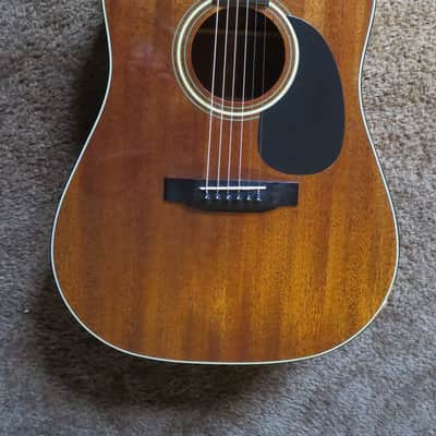 Sigma Martin DM-3M Acoustic Guitar 1980's Natural Mahogany image 2