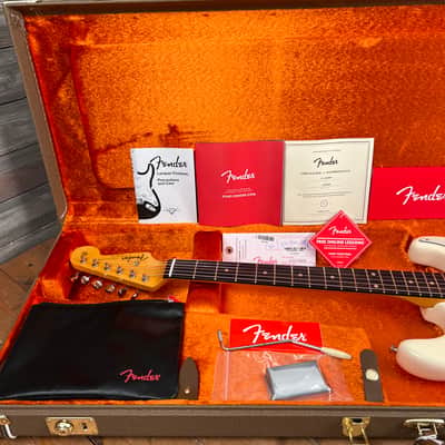 Fender American Vintage II 1961 Stratocaster - Olympic White (5068 -1U) image 14
