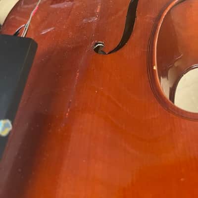 Artisan Strings Marcato Model 100 3/4 Cello w/ Gig Bag 2006 SN: 4263 image 11