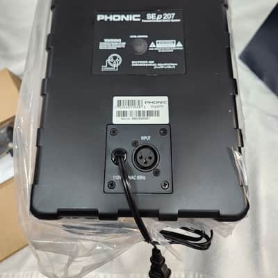 PHONIC MODEL SEp207 POWERED 6 1/2" 2-WAY MOLDED SPEAKER (PAIR) image 5