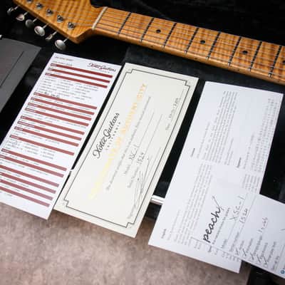 XOTIC USA XSC-1 Medium Relic California Classic "Blue Sparkle + Maple" (2019) image 3