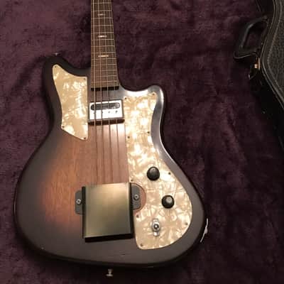 Guyatone Orpheum  Bass model 1202 Fixed Neck  1957-1962 Sunburst image 1