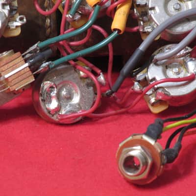 Rickenbacker Model 360 Guitar RICK-O-SOUND Wiring Harness CTS Switchcraft (2007?) image 15