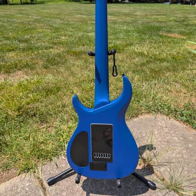 Kiesel 2021 Andy James AJ7E Royal Blue 7-String Electric Guitar image 4