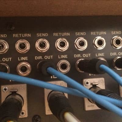 Vintage analog Neotek Series 1 16 x 8 x 2 recording console 1980 mixing image 12