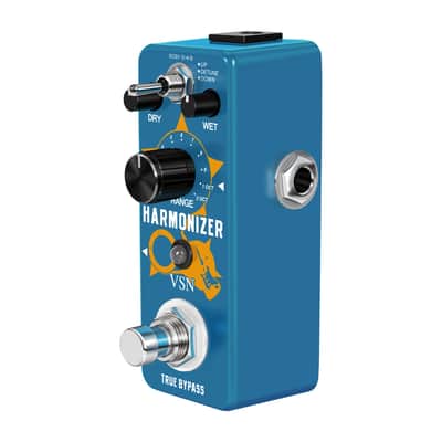 VSN LEF-3807 Harmonizer Pedal, Polyphonic Pitch Shifter Detune Effect True Bypass Compact Metal Guitar Stompbox--Shipped from Irvine Warehouse in California by USPS image 3