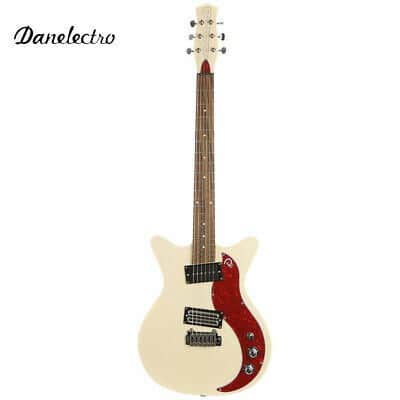 Danelectro 59XT Electric Guitar Vintage Cream W/ Wilkinson Tremolo image 1
