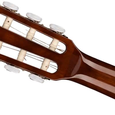 Fender FA-15N Acoustic Classical Guitar 3/4 Size W/ Gig Bag image 4
