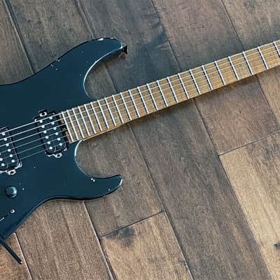 Friedman Noho 24 Electric Guitar Black Finish Roasted Maple Neck 0521-2104 image 2