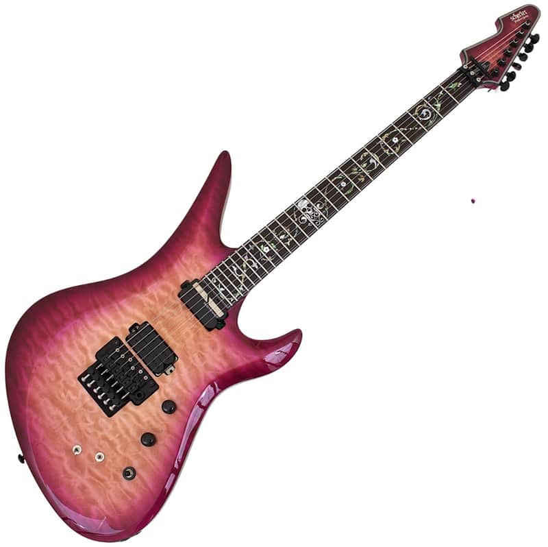 Schecter Nikki Stringfield A-6 FR-S Guitar - Maiden Mist B-Stock