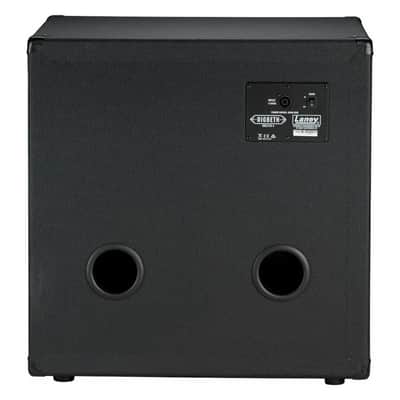 Laney DIGBETH DBC410-4 400 W Compact Bass cabinet - 4 x 10 inch HH Blue Label woofers plus horn - 4 ohm Enclosure image 3