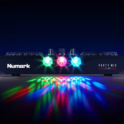 Numark Party Mix Live DJ Controller with Built-In Light Show and Speakers image 7