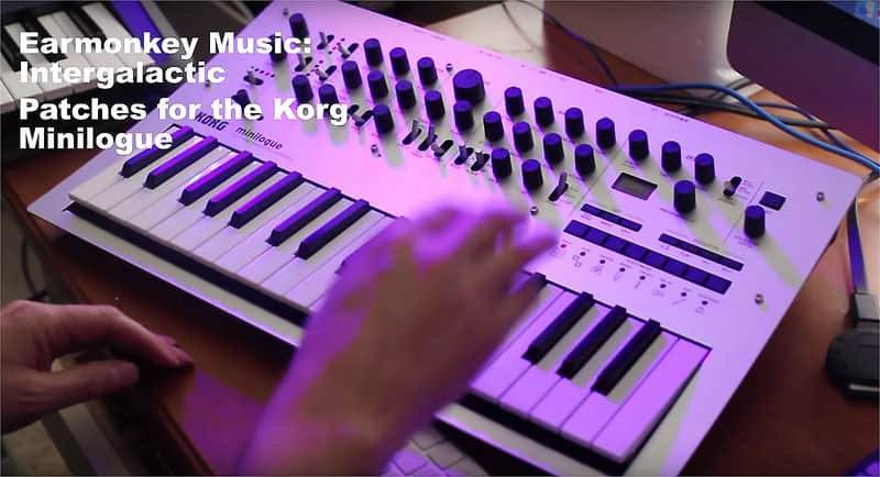 Korg Minilogue Free Patch Bank by Earmonkey - Intergalactic image 1