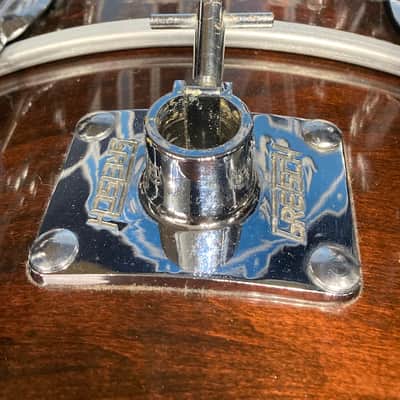 Gretsch Drum Kit, 20", 14", 12", 6x14" Early 1980s, Square Badge - Walnut image 22