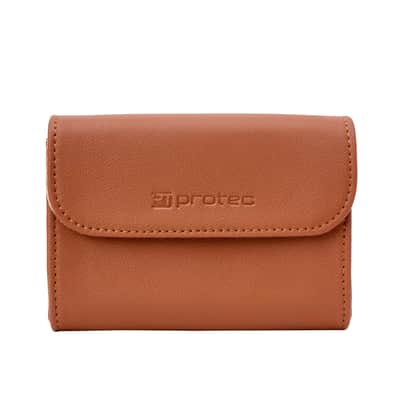 Protec A271CC INGO 4 Piece Trumpet Mouthpiece Pouch - Cocoa Brown image 1