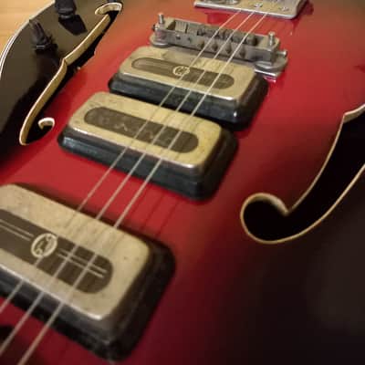 Orfeus Orpheus Hebros Super Electric Guitar Vintage 1970 image 8