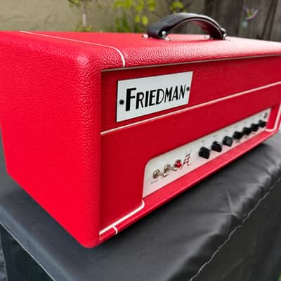 Friedman JEL-50 Jake E. Lee Signature 2-Channel 50-Watt Guitar Amp Head (2024 - Present) - Red image 11