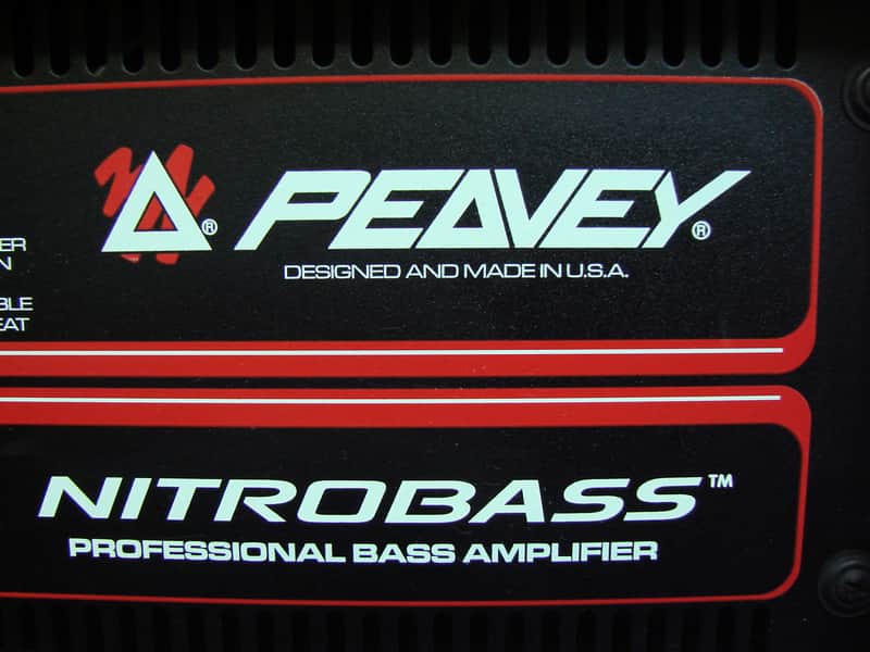 Peavey Nitrobass 450 Watts Bass Amplifier Head | Reverb