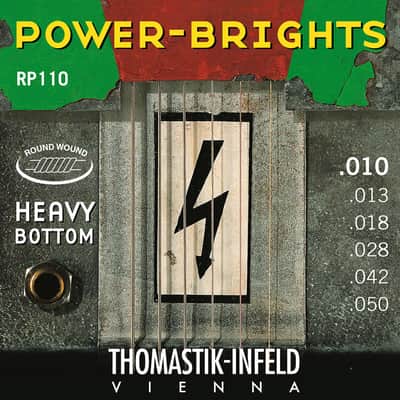 Thomastik-Infeld RP109 Power Brights Heavy Bottom Magnecore Round-Wound Guitar Strings - Light (.09 - .46)