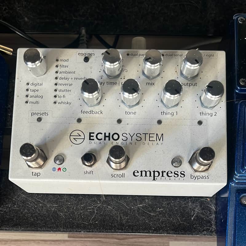 Empress Echosystem Dual Engine Delay 2010s - White image 1