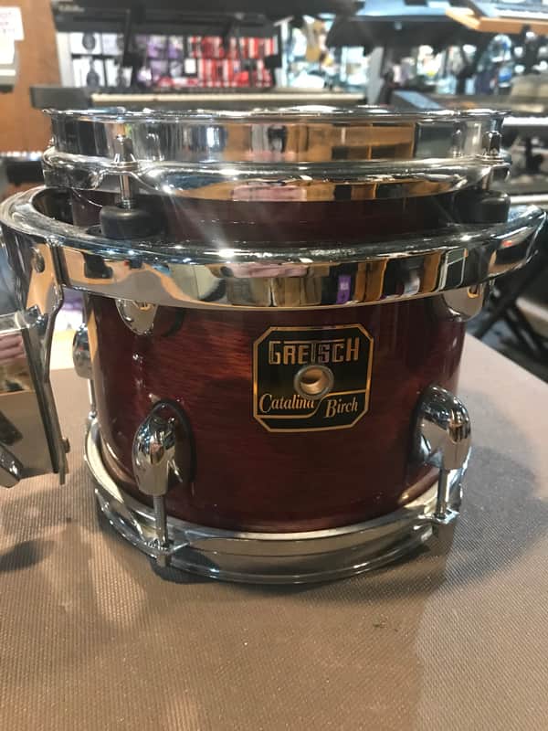 Gretsch Catalina Birch 7x8 Tom with L-ball multi clamp, 2020s - Mahogany image 1