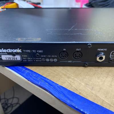 TC Electronic  1380 Multitap Digital Audio Delay Vintage Rare Rack Effect image 9