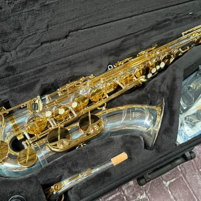 Yamaha YTS-480SGLK Tenor Saxophone Silver-plated Body, Gold Lacquer Keys Auth Dlr New Unplayed #540 image 1