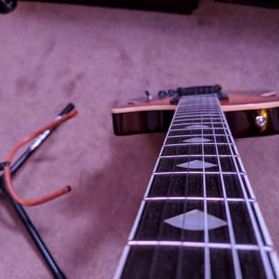 Ernie Ball Music Man Armada  China Copy  Sunburst / Black image 10