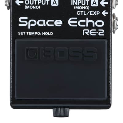 Boss RE-2 Space Echo Delay and Reverb Effects w/ Instrument Cables image 2
