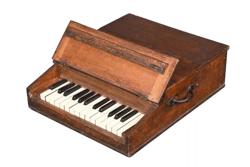 Hawkes & Son Keyboard Glockenspiel Antique Celesta Bell Piano Celeste image 1