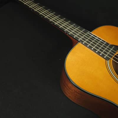 Yamaha FS5 GL Gloss Red Label Acoustic Guitar w/Hard Shell Case image 13