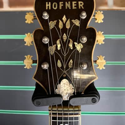 Hofner Committee Gloss Natural 1960 Modified Hollow Body Electric Guitar image 7