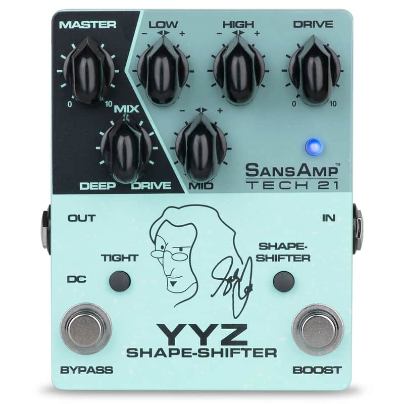 Tech 21 Geddy Lee YYZ Shape-Shifter Signature SansAmp Bass Drive