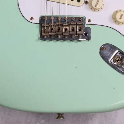 2023 Fender Custom Shop '60s Reissue Ltd Ed Stratocaster Journeyman Relic Surf Green UNPLAYED..MUST SEE! image 11
