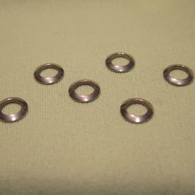 Vintage NEW-OLD-STOCK 1958 1959 Grover Pat Pend tuners nickel WASHERS for gibson Les Paul PAF Burst standard es 355 Flying v 175 SG image 1