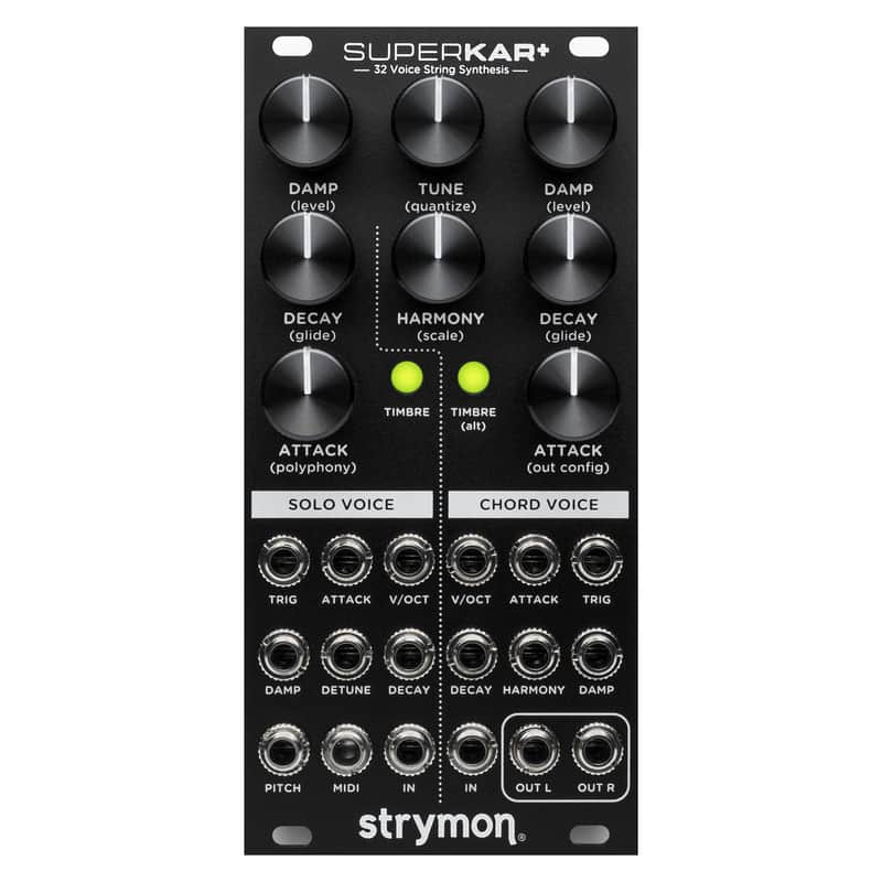 Strymon SuperKar+ 32 Voice Karplus Strong Synth Module image 1