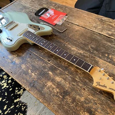 Fender Japan Limited Edition Moeka Shiotsuka Jaguar Aged Sonic Blue, Moeka Pickups, Alder Body Rosewood Board MIJ image 18