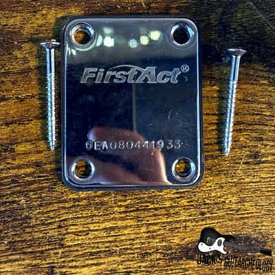 First Act Neck Plate (2000-10s - Chrome) image 1